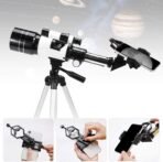 Richtots Premium F30070M Astronomical Telescope – Professional HD Refractor with Smartphone Adapter, Adjustable Tripod, and Finder Scope for Kids & Astronomy Beginners - Image 6