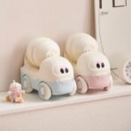 Modern Cement Truck Coin Bank – Durable Handcrafted Saving Pot with Movable Mixing Drum