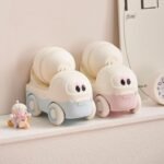 Modern Cement Truck Coin Bank – Durable Handcrafted Saving Pot with Movable Mixing Drum
