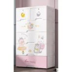 Richtots Premium Storage Organizer: 6 Drawers with Secure Lock Mechanism – Durable & Space-Saving Home Storage