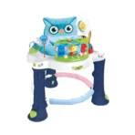 Richtots Premium 2-in-1 Baby Jumper & Activity Walker – Interactive Learning Station with 360° Rotating Seat & Adjustable Height