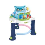 Richtots Premium 2-in-1 Baby Jumper & Activity Walker – Interactive Learning Station with 360° Rotating Seat & Adjustable Height