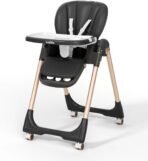 Richtots Premium Kidilo KD006 Baby High Chair – Height Adjustable & Foldable - Image 6
