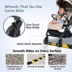 Richtots Premium Portable Travel Baby Stroller – One Hand Fold & Suitcase Style - Image 8