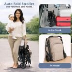 Richtots Premium Portable Travel Baby Stroller – One Hand Fold & Suitcase Style - Image 7