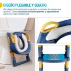 Richtots Premium Multifunctional Baby Potty Ladder Seat with Adjustable Steps & Cushion - Image 8