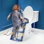 Richtots Premium Multifunctional Baby Potty Ladder Seat with Adjustable Steps & Cushion - Image 4