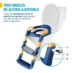 Richtots Premium Multifunctional Baby Potty Ladder Seat with Adjustable Steps & Cushion - Image 6