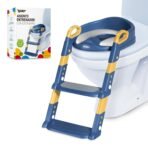 Richtots Premium Multifunctional Baby Potty Ladder Seat with Adjustable Steps & Cushion - Image 2