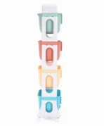Richtots Premium 4 Tier Kids Storage Drawer Organizer with Wheels - Image 4