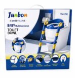 Richtots Premium Multifunctional Baby Potty Ladder Seat with Adjustable Steps & Cushion