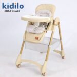 Richtots Premium Kidilo KD3-3 Baby High Chair – Height Adjustable, Reclining & Foldable