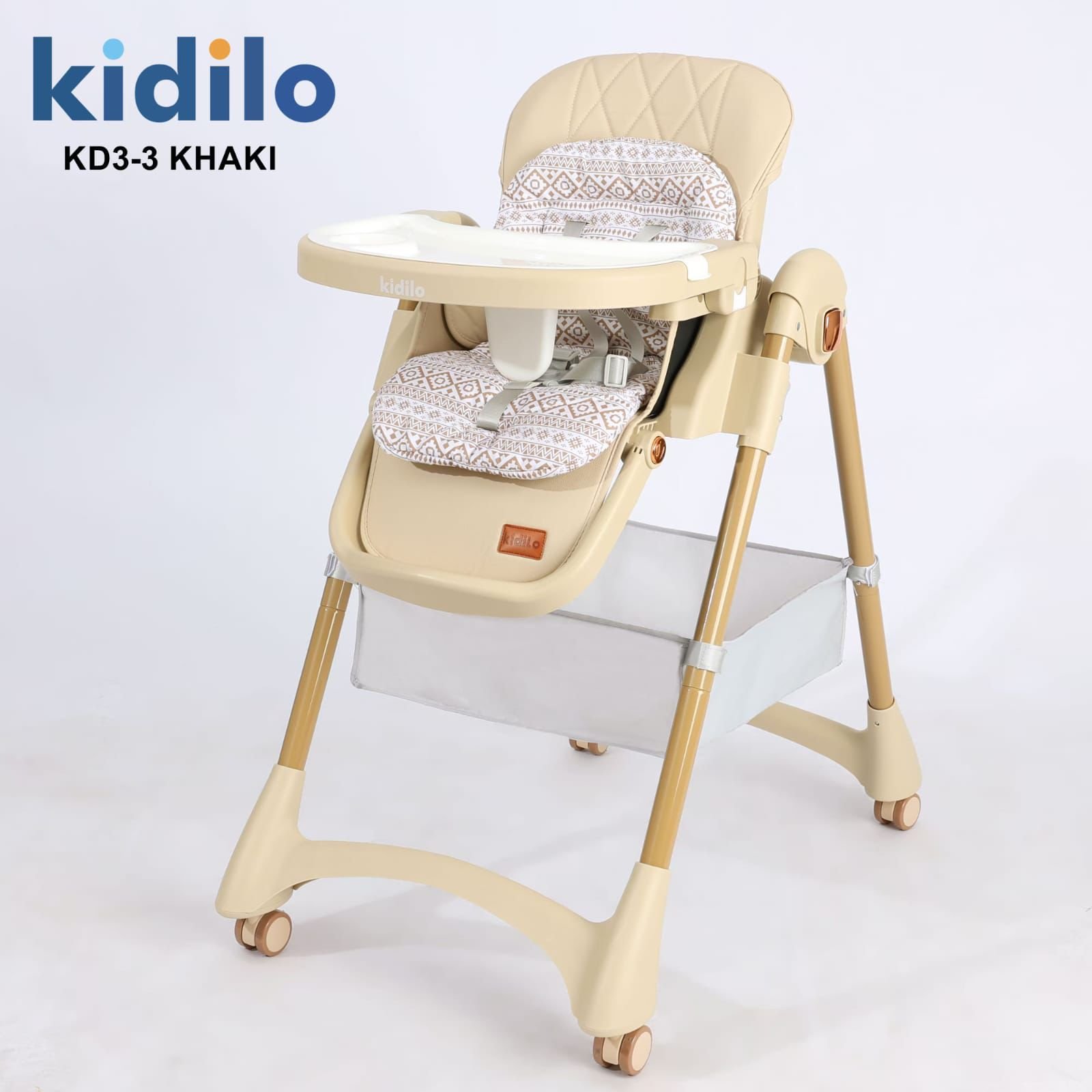 WhatsApp Image 2026-06-13 at 7.09.20 PM Richtots Premium Kidilo KD3-3 Baby High Chair – Height Adjustable, Reclining & Foldable - Image 1