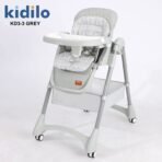 Richtots Premium Kidilo KD3-3 Baby High Chair – Height Adjustable, Reclining & Foldable - Image 3
