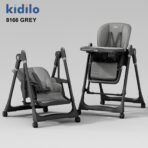 Richtots Premium Kidilo 8166 Baby High Chair with Swing – Height Adjustable & Reclining - Image 3