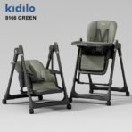 Richtots Premium Kidilo 8166 Baby High Chair with Swing – Height Adjustable & Reclining - Image 4