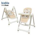 Richtots Premium Kidilo 11-3 Baby High Chair with Swing – Height Adjustable & Reclining