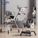Richtots Premium Kidilo E-560 4-in-1 Baby High Chair – Reclining, Height Adjustable & Foldable - Image 3