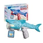 Richtots Premium Battery Operated Shark Bubble Gun – Automatic Bubble Blaster with LED Lights for Kids - Image 3