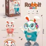 Richtots Premium Cute Dancing Rabbit Musical Toy with Lights & Music – Interactive Battery Operated Toy for Kids
