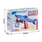 Richtots Premium Battery Operated Shark Bubble Gun – Automatic Bubble Blaster with LED Lights for Kids - Image 4