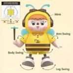 Richtots Premium Musical Dancing Bear Toy with Lights & Music – Interactive Battery Operated Toy for Kids - Image 5