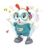 Richtots Premium Cute Dancing Rabbit Musical Toy with Lights & Music – Interactive Battery Operated Toy for Kids - Image 2