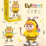 Richtots Premium Musical Dancing Bear Toy with Lights & Music – Interactive Battery Operated Toy for Kids