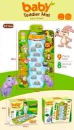 Richtots Premium Musical Piano Play Mat for Toddlers – Interactive Learning & Fun Activity Mat - Image 3