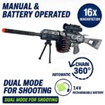 Richtots Premium M16 Electric Soft Bullet Toy Gun – Powerful Rapid Fire Blaster for Kids - Image 5