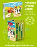 Richtots premium Montessori Busy Book for Toddlers 1-3 Years | Farm Theme Felt Sensory Activity Book for Kids | Fine Motor Skills, Learning & Travel Toy | Educational Gift for Boys & Girls - Image 8