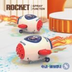 Richtots Premium Musical Rocket Toy with Smoke Effect – Battery Operated Space Adventure Toy for Kids - Image 3