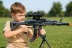 Richtots Premium M16 Electric Soft Bullet Toy Gun – Powerful Rapid Fire Blaster for Kids - Image 7