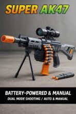 Richtots Premium M16 Electric Soft Bullet Toy Gun – Powerful Rapid Fire Blaster for Kids - Image 3