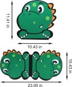 Richtots Premium Busy Board, Busy Board for Toddlers, Sensory Board, Montessori Activity Board, Fidget Board Educational Toy - for Preschool Gift, Learning Travel Toy (Dino) - Image 4