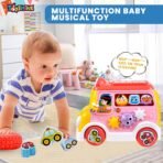 Richtots Premium Musical Funny Activity Car Toy with Lights & Sound – Interactive Battery Operated Learning Toy for Kids - Image 5