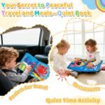 Richtots Premium Busy Board Sensory Busy Board for Birthday Gift Airplane Car Toy Infants|Toys & Hobbies | Educational | Other Educational Toys - Image 5