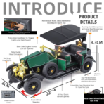 Richtots Premium Die cast vintage car 1:24 size - Image 4