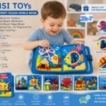 Richtots Premium Busy Board Sensory Busy Board for Birthday Gift Airplane Car Toy Infants|Toys & Hobbies | Educational | Other Educational Toys
