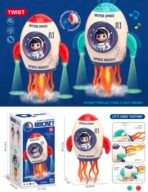 Richtots Premium Musical Rocket Toy with Smoke Effect – Battery Operated Space Adventure Toy for Kids