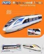 Richtots Premium Musical High Speed Train Toy with Lights & Sound – Battery Operated Racing Train for Kids
