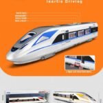 Richtots Premium Musical High Speed Train Toy with Lights & Sound – Battery Operated Racing Train for Kids