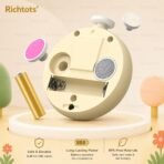 Premium Child Nail Filer Electric Gentle Care Grinder Clippers Grooming Kit Set Infant Nail Trimmer Electric Care Set Clippers Storage Case Grinding for Tot Kids Adults Toenails Fingernails Home - Image 8