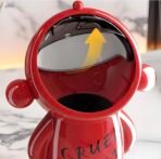 Premium Small Tabletop Trash Bin with Lid Compact & Space-Saving Cartoon Desktop Trash Can Trendy Design Cute Character Rubbish Bin for Students, Kids, Office Random Colour - Image 4