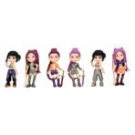 Richtots Premium K-Pop Demon Hunters Fashion Doll Figures - Image 2