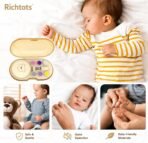 Premium Child Nail Filer Electric Gentle Care Grinder Clippers Grooming Kit Set Infant Nail Trimmer Electric Care Set Clippers Storage Case Grinding for Tot Kids Adults Toenails Fingernails Home - Image 4