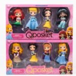 Richtots Premium 4-in-1 Princess Doll Set – Princess, Frozen, Mermaid & Snow White