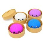 Richtots Premium Mystery Dumpling Squishy Blind, Slow Rising Dumpling Squishy Toy, Soft Scented Stress Relief Squishies, Surprise Collectible Fidget Toy for Kids & Adults (Pack of-1)