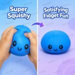 Richtots Premium Mystery Dumpling Squishy Blind, Slow Rising Dumpling Squishy Toy, Soft Scented Stress Relief Squishies, Surprise Collectible Fidget Toy for Kids & Adults (Pack of-1) - Image 6