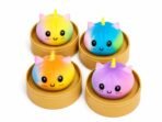 Richtots Premium Mystery Unicorn Dumpling Squishy Blind, Slow Rising Dumpling Squishy Toy, Soft Scented Stress Relief Squishies, Surprise Collectible Fidget Toy for Kids & Adults (Pack of-1)